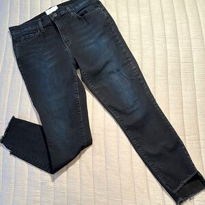 Current Elliott dark wash high waisted Jeans
